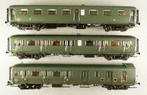  Ls Models 40323.1 Ho Sncf Set of 3 Coachs Express Nord Era IIIb Lighting Boxed