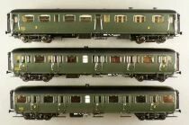 Ls Models 40325 Ho Sncf Coffret 3 Voitures Express Nord Epoque IIIb Neuve Boite