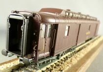Ls Models 40432 Ho Sncf Ocem PTT PEz Coach Brown Bogies Y24 Era IV Mint in Box