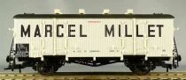 Ls Models 90002 Ho Sncf Refrigerated Wagon Is White Marcel Millet 21 87 082 2 144-3  Aera IV Boxed