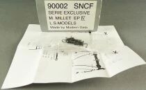 Ls Models 90002 Sncf Wagon Frigorifique Blanc Is Marcel Millet 21 87 082 2 144-3 Epoque IV en Boite