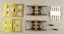 LSL Kit 9090 Ho P.O.Electric Locomotive 2BB2 2D2 Ganz E 401 Brass Model Kit Assembled Mint in Box