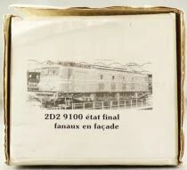 LSL Kit 9244B Ho Sncf.Electric Locomotive 2D2 9100 Final State of Lights on Facades Brass Model Kit to Assemble Mint in Box