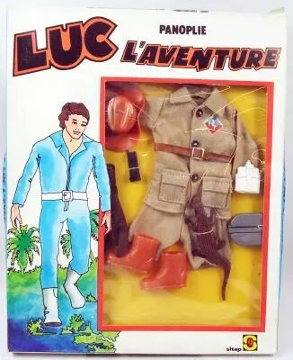 Luc l\'Aventure (Action Jackson) - Mego-Sitap - Jungle Safari outfit (mint in box)