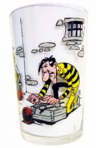 Lucky Luke - Amora Mustard Glass - Daltons is in Jail