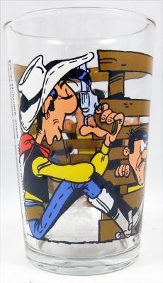 Lucky Luke - Amora Mustard Glass - Daltons stuck in the fence