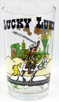 Lucky Luke - Amora Mustard Glass - Luke stops the train