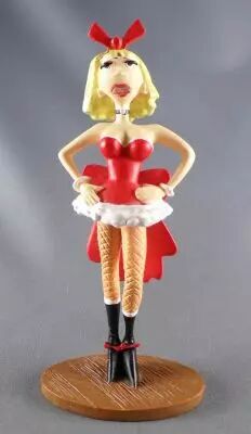 Lucky Luke - Atlas / Leblon resin figure - Miss Belle