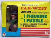 Lucky Luke - Brabo - Figure & puzzle  Dalton (Jack) Mint in box