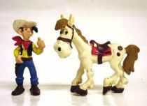 Lucky Luke - Bully - pvc figure Lucky Luke & Jolly Jumper