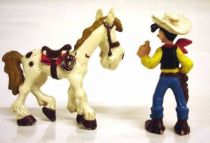 Lucky Luke - Bully - pvc figure Lucky Luke & Jolly Jumper