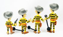 Lucky Luke - Ceji  - The Daltons action figures (loose)