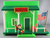 Lucky Luke - Comansi - Building Sheriff Office Mint in Box Ref 707