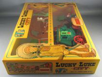 Lucky Luke - Comansi - City Boite Diorama 2 étages & Diligence Neuf Réf 714