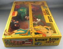 Lucky Luke - Comansi - City Boite Diorama 2 étages & Diligence Neuf Réf 714