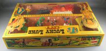 Lucky Luke - Comansi - City Two level Diorama Box & Covered Wagon MIB Ref 714