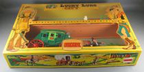 Lucky Luke - Comansi - City Two level Diorama Box & Stage Coach MIN Ref 714