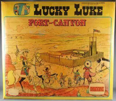 Lucky Luke - Comansi - Fort Canyon Bois Neuf Boite Neuf R�f 702 
