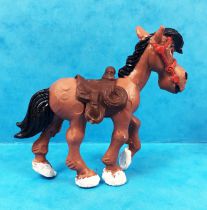 Lucky Luke - Comansi PVC figure - Brown horse