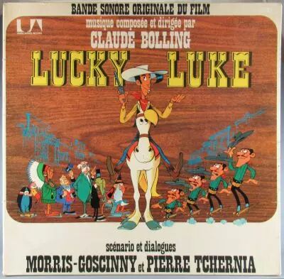 Lucky Luke - Disque 33T - Bande Sonore Originale du Film - United Artists Records 1971 Uas 29290