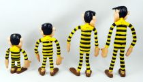 Lucky Luke - Figurine flexible Ceji - Les Dalton : Joe, William, Jack, Averell (loose)
