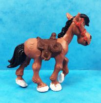 Lucky Luke - Figurine PVC Comansi - Cheval marron