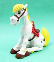 Lucky Luke - Figurine PVC M+B Maia Borges - Jolly Jumper assis