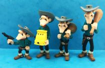 Lucky Luke - Figurine PVC Plastoy - Les Dalton (Joe, Jack, William & Averell)