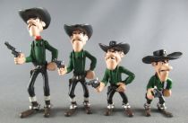 Lucky Luke - Figurine PVC Plastoy - Les Dalton en tenue Civile (Joe, Jack, William & Averell)