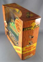 Lucky Luke - Figurine PVC Plastoy - Saloon avec Luke J. Jumper & Rantanplan Neuf Boite Réf 60809