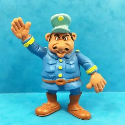 Figurine 1984 LUCKY LUKE - FIGURINE PVC SCHLEICH - SOLDAT DE LA CAVALERIE SERGENT O' FLANAGAN - Jeux & Jouets