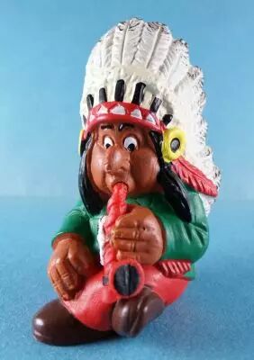 Lucky Luke - Figurine PVC Schleich - Chef Indien avec Calumet