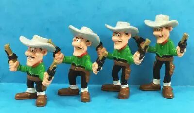 Lucky Luke - Figurine PVC Schleich - Les Dalton