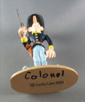 Lucky Luke - Figurine résine Atlas / Leblon - Colonel O\'Nollan