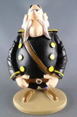 Lucky Luke - Figurine r�sine Atlas / Leblon - Le Directeur du P�nitencier