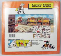 Lucky Luke - Hachette Jeunesse - Set of 4  Rub-Down Transfers on Background scene