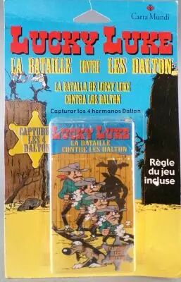 Lucky Luke - Jeu de Cartes La Bataille Contre Les Dalton - Carta Mundi 2002 Neuf Blister