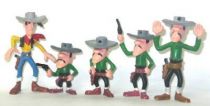 Lucky Luke - Jim - Set of 5 Figures