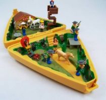 Lucky Luke - Lucky Luke Merchandising 1995 - Mini Plastic Figures with Mini Playset