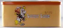 Lucky Luke - Massily Tin Square Cookie Box - Queen of Heart Saloon
