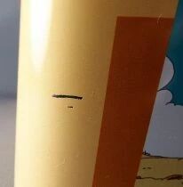 Lucky Luke - Massily Tin Square Cookie Box - Queen of Heart Saloon