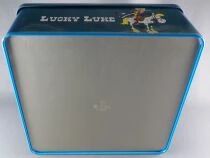 Lucky Luke - Massily Tin Square Cookie Box - Queen of Heart Saloon