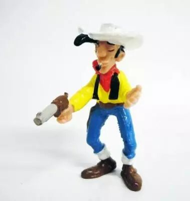 Lucky Luke - M.D. Toys - figurine pvc Lucky Luke avec r�volver et cigarette
