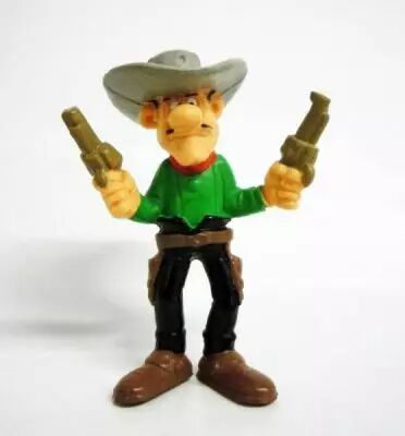 Lucky Luke - Figurine PVC Plastoy - William Dalton avec sac d'argent