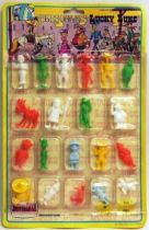 Lucky Luke - Novolinea - Monocolor figures carded Set  of 20