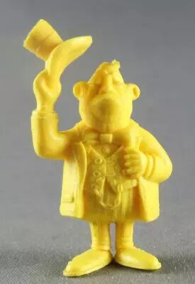 Lucky Luke - Omo Bonux 1973 - Figurine Monochrome - Banquier (Jaune)