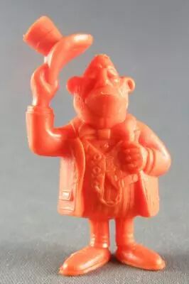 Lucky Luke - Omo Bonux 1973 - Figurine Monochrome - Banquier (Orange)