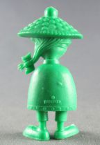 Lucky Luke - Omo Bonux 1973 - Figurine Monochrome - Chinois (Vert)