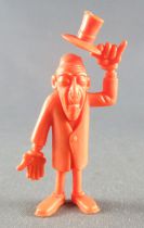 Lucky Luke - Omo Bonux 1973 - Figurine Monochrome - Croque-Mort (Orange)