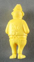 Lucky Luke - Omo Bonux 1973 - Figurine Monochrome - Employé du Télégraphe (Jaune)